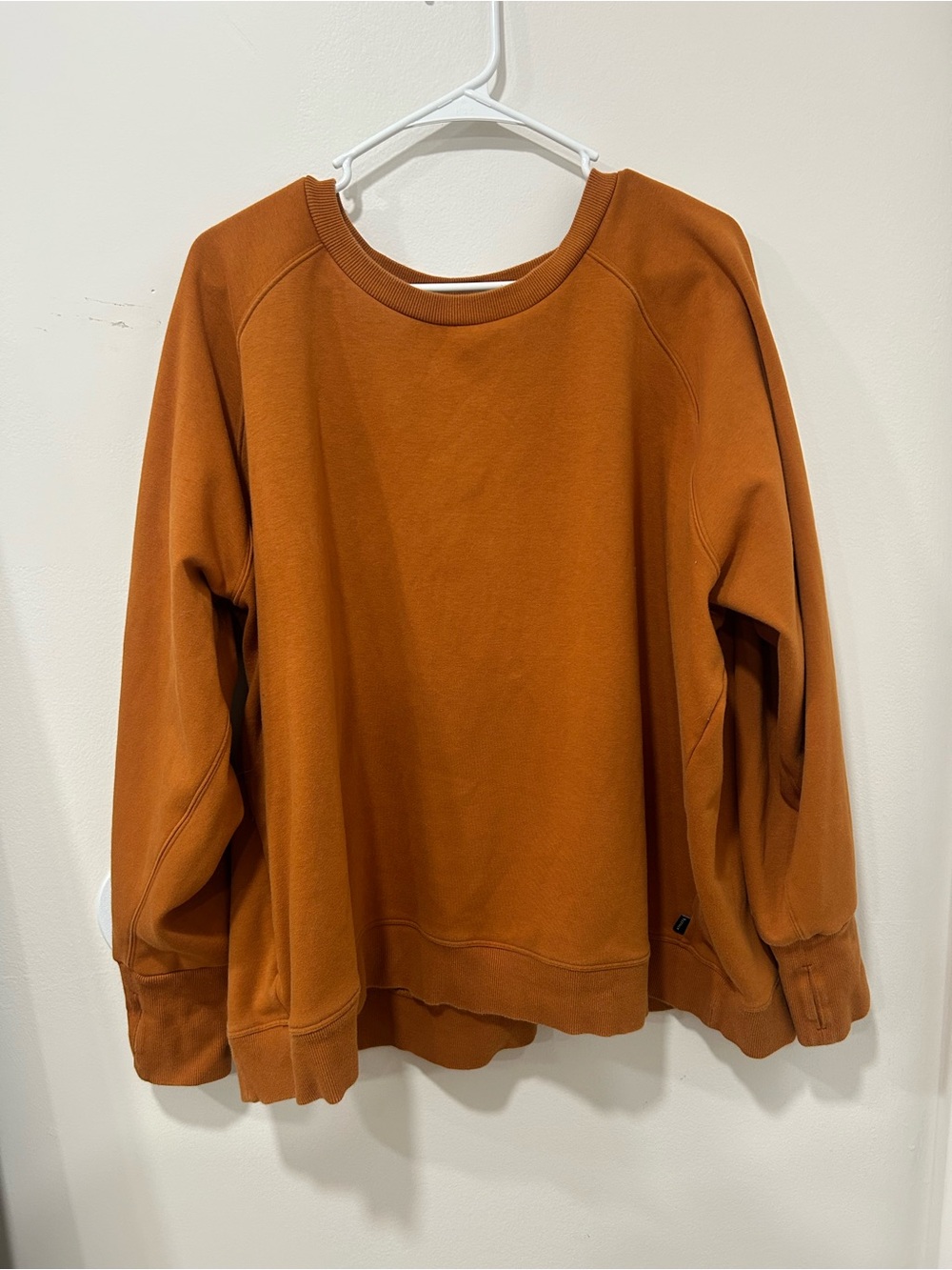 Athleta Crewneck Sweatshirt - Rust Orange